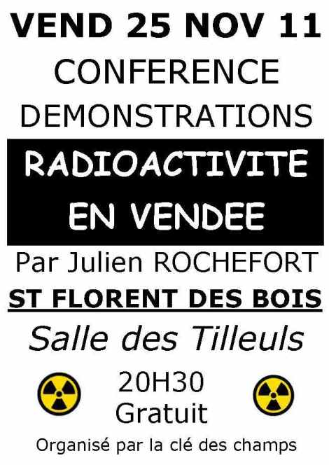 affiche radio activité en vendee