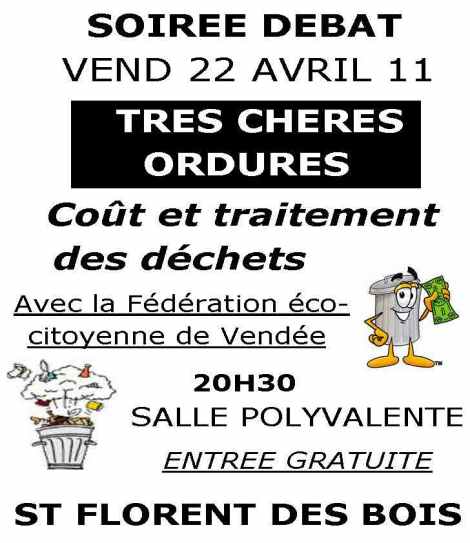 SOIREE DEBATles ordures