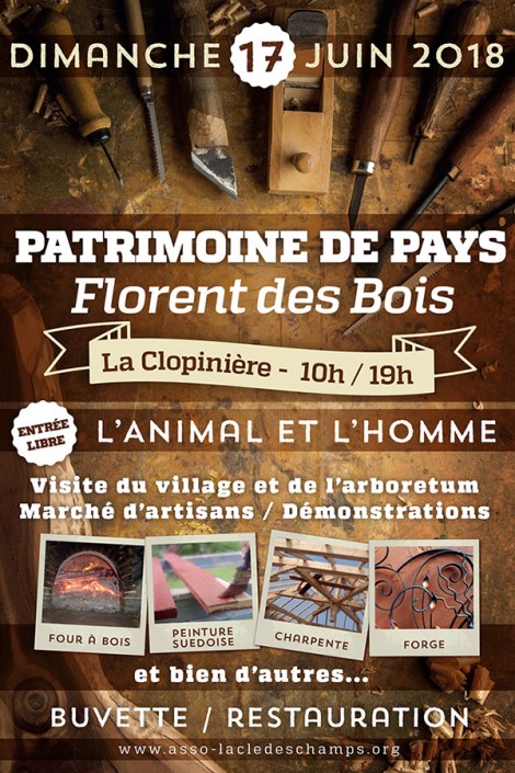 Patrimoine de Pays 2018 La Clopinière Rives de l'Yon Vendée