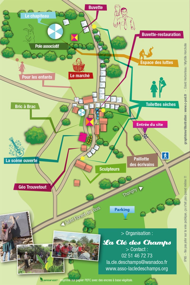 Plan la Clopinière 2018