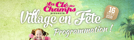 Programmation "Village en Fête 2018"