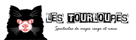 LES TOURLOUPES spectacles de magie rouge et noire