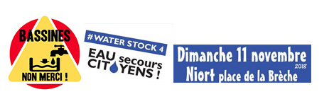 Waterstock 4 - 11 novembre 2018 Manifestation anti-bassines agricoles